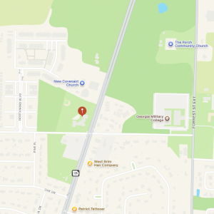 Trinity Presbyterian Map - click to enlarge