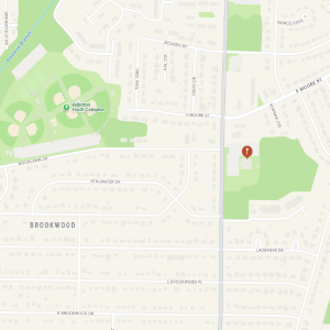 Woodlawn Forest Church of Christ - Thumbnail Map - Please click to enlarge