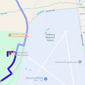 Second Harvest - map click to enlarge