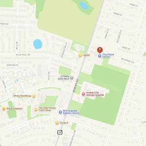 The Vision Church - Click on the map to enlarge